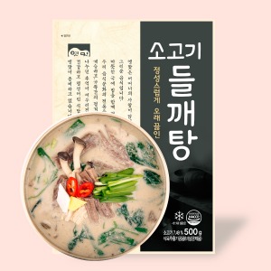 [고향식품] 옛맛 소고기 들깨탕 500g (냉동), 25개 / 박스