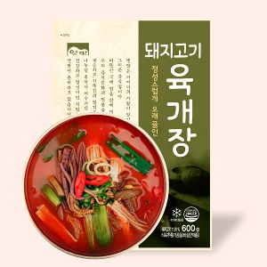 [고향식품] 옛맛 돼지고기 육개장 600g (냉동), 25개 / 박스