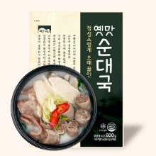 [고향식품] 옛맛 순대국 600g (냉동), 25개 / 박스