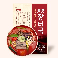 [고향식품] 옛맛 장터국 600g (냉동), 25개 / 박스